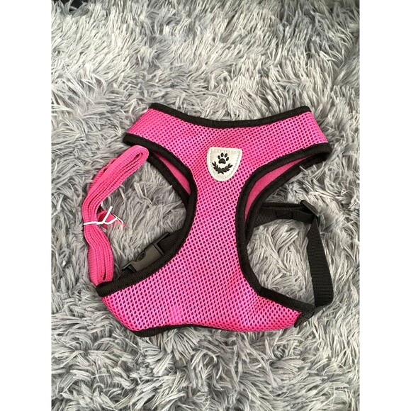 Cat Dog Pet Harness Hot Pink Adjustable Control Vest Dogs S M L XL Leash - Picture 1 of 8